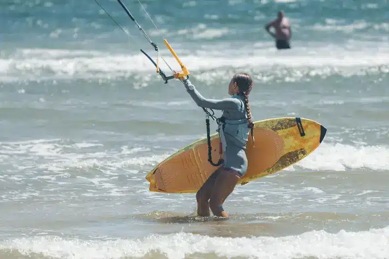 Eindrucksvolles Bild des Kitesurfbretts | Point Break School